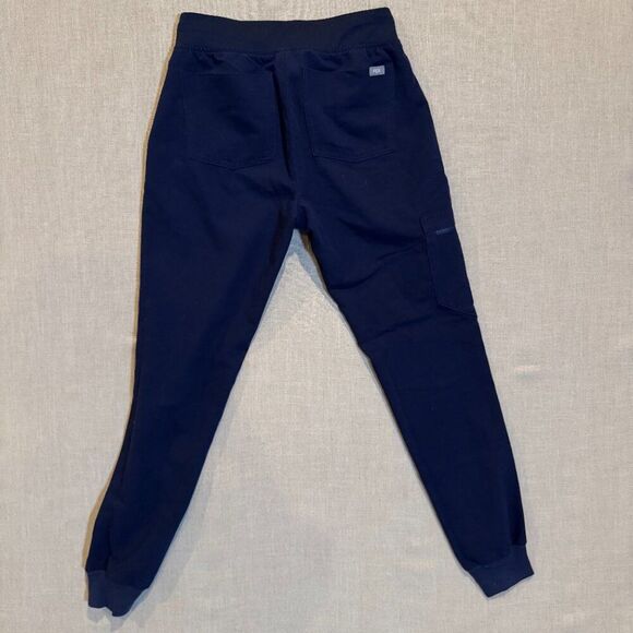FIGS Zamora Jogger Scrub Pants XXS Navy Blue Technical Collection - Picture 7 of 8